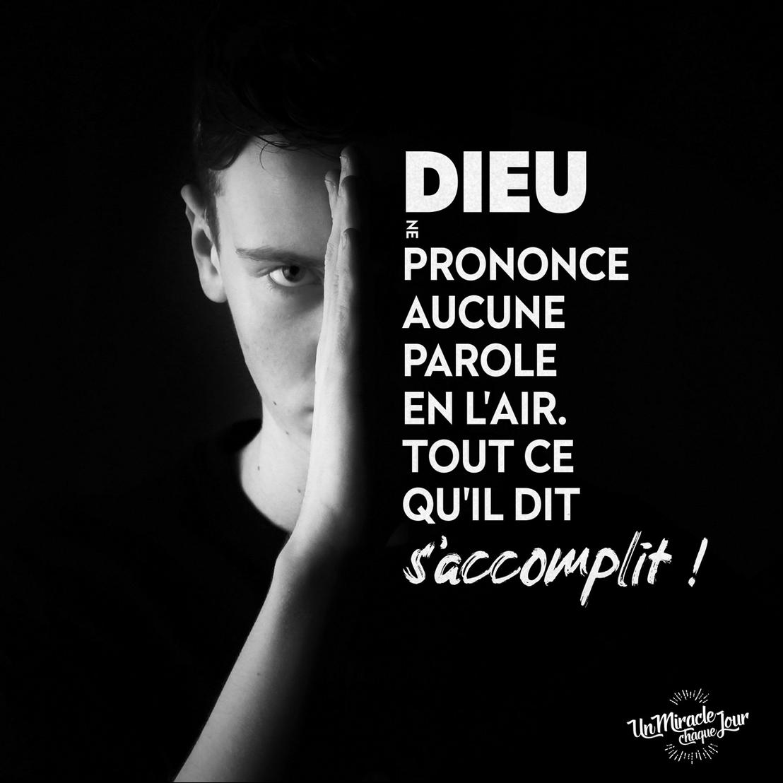 Les promesses de Dieu